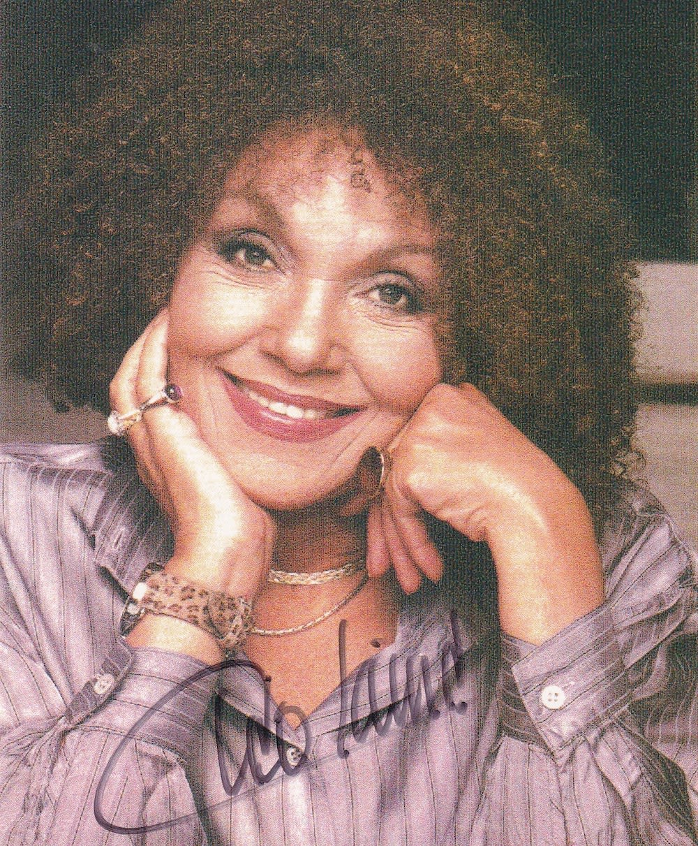 Lot 148: Cleo Laine, British Female Jazz Vocalist, 6x5 inch...
