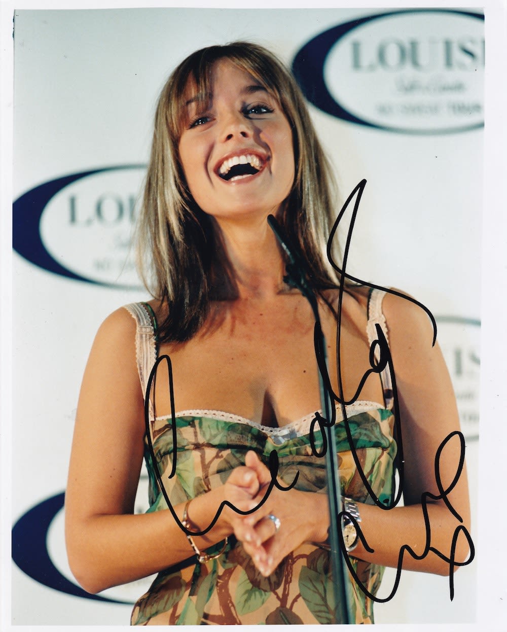 Lot 150: Louise, British Female Vocalist, 10x8 inch Signed Photo....