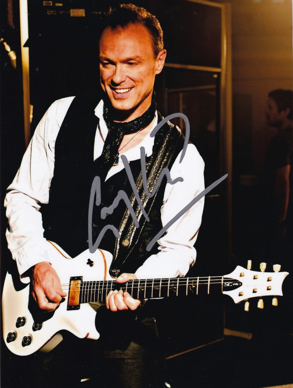 Lot 152: Gary Kemp, Spandau Ballet Band Member, 10x8 inch...