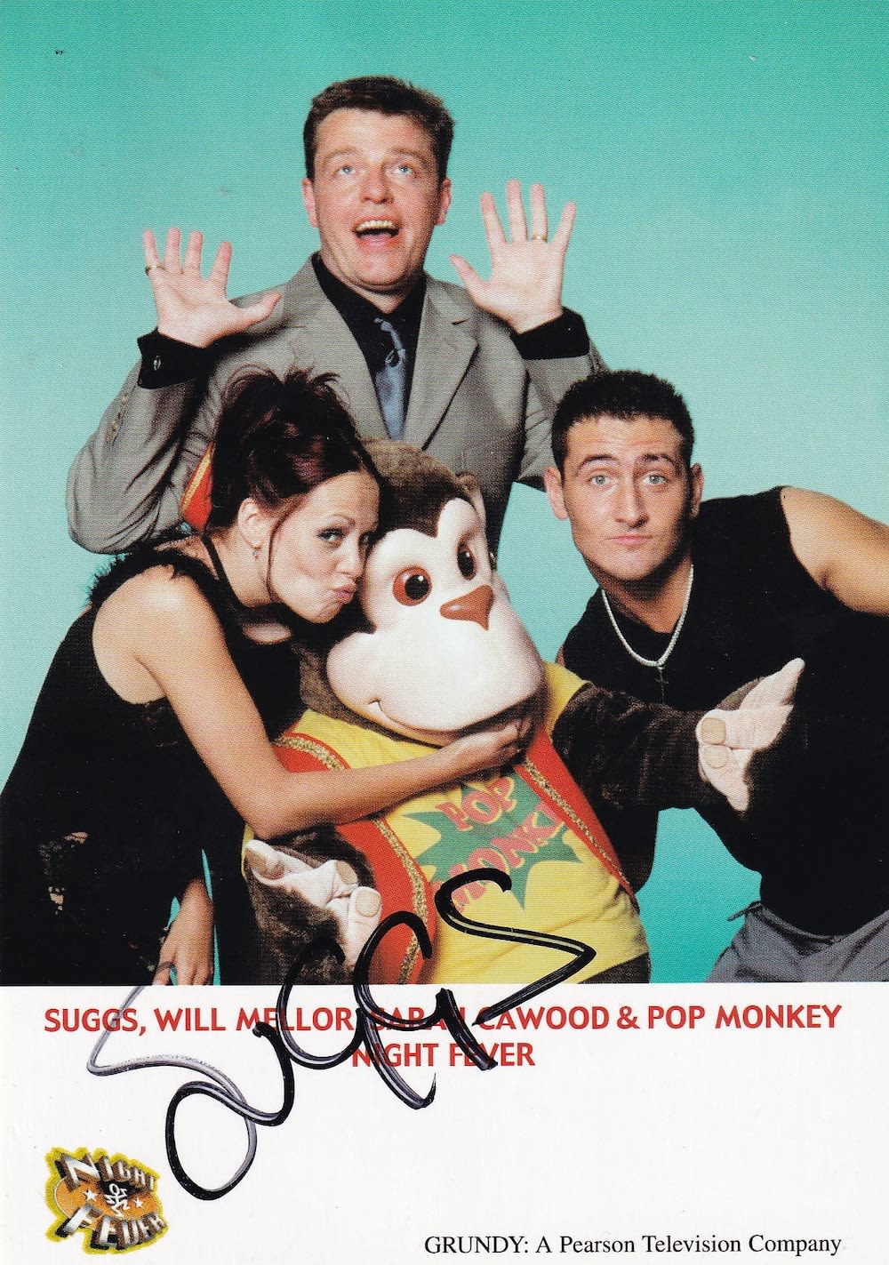 Lot 160: Suggs, Madness Front Man Signed TV Show Promo...