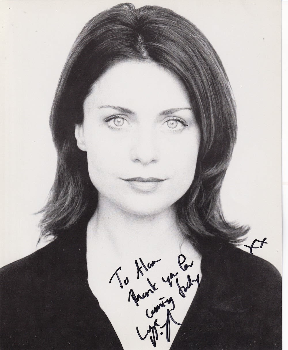 Lot 186: Paris Jefferson, Xena Warrior Princess, 10x8 inch Signed...