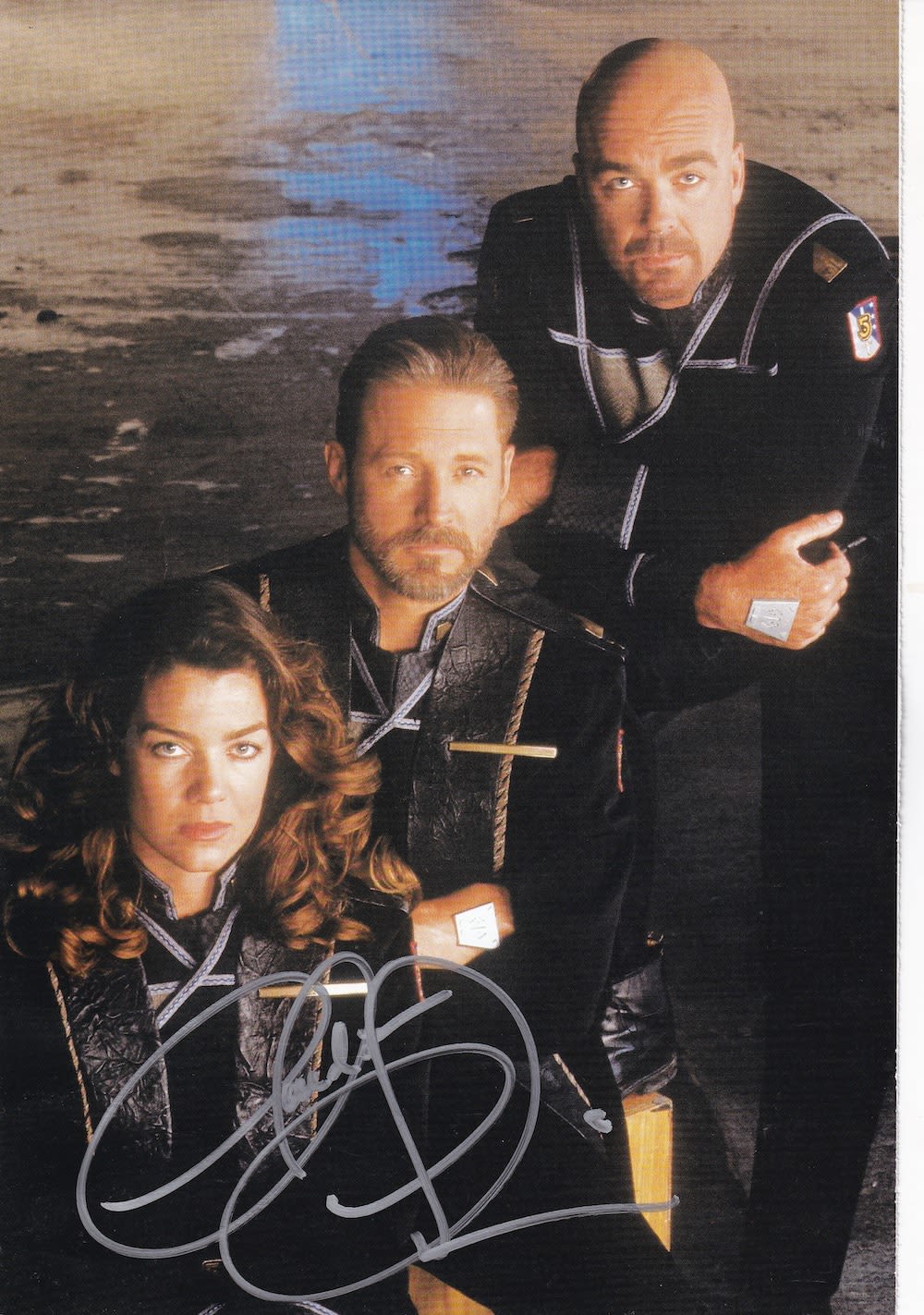 Lot 205: Claudia Christian, Babylon 5 and Atlantis Actress, 10x8...