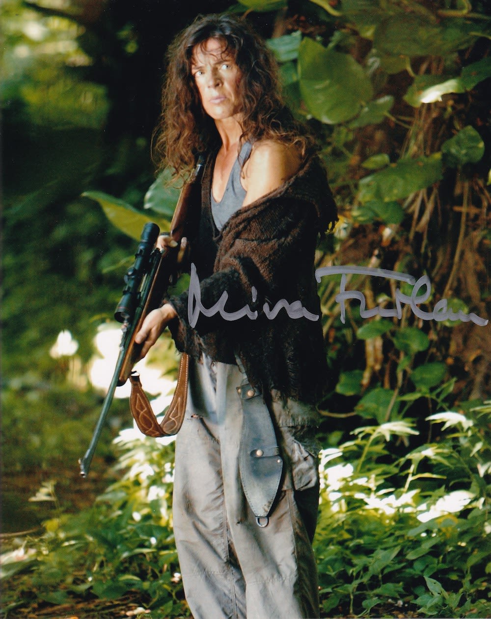 Lot 216: Mira Furlan, Lost Actress, 10x8 inch Signed Photo....
