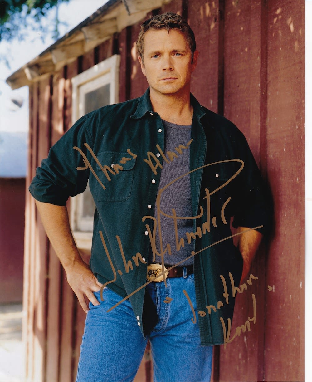 Lot 217: John Schneider, American Actor, Director and Producer, 10x8...