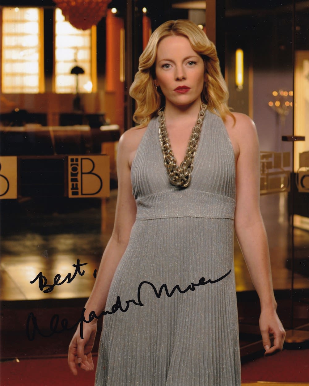 Lot 230: Alexandra Moen, Hotel Babylon Dr Who Actress, 10x8...