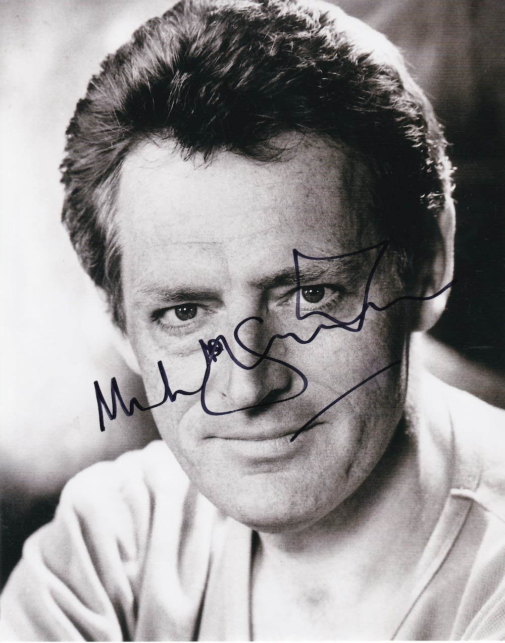 Lot 238: Michael Simkins, Popular Actor Howards Way, 10x8 inch...