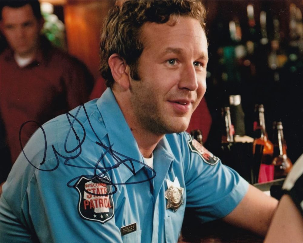 Lot 245: Chris O'Dowd, Irish Actor, Bridesmaids, 10x8 inch Signed...