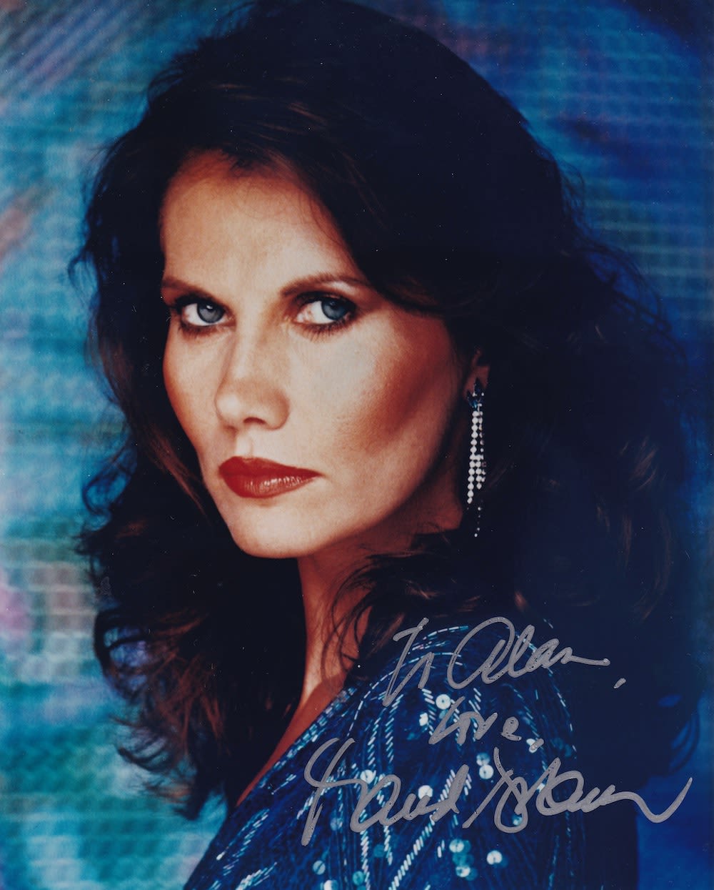 Lot 252: Maud Adams, James Bond Film Actress, 10x8 inch...
