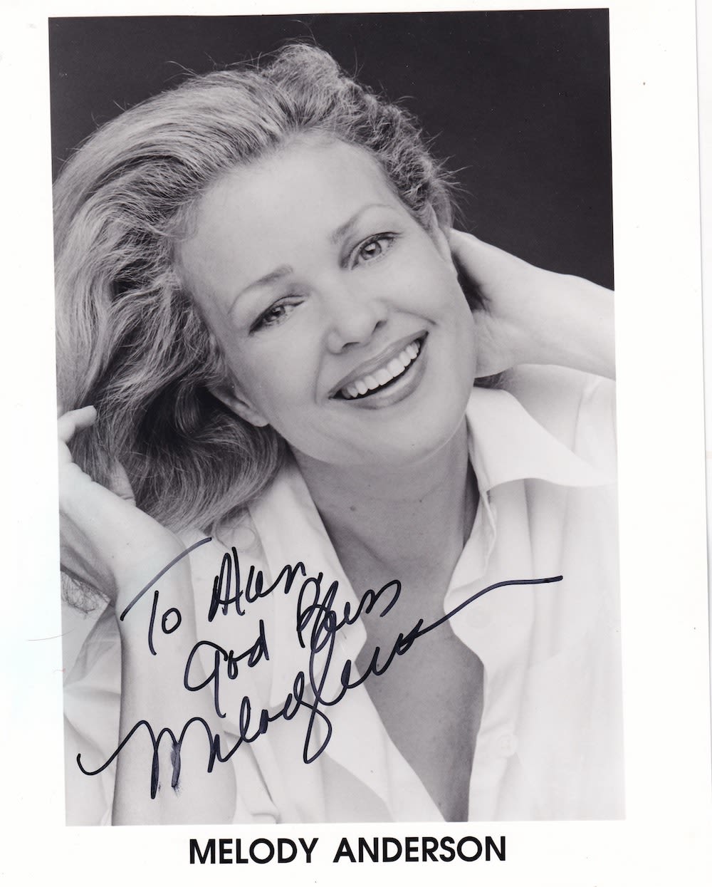 Lot 255: Melody Anderson, Flash Gordon, 10x8 inch Signed Photo....