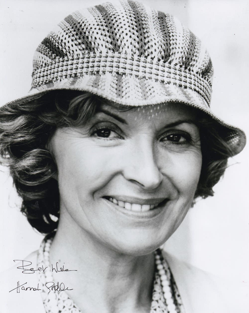 Lot 258: Hannah Gordon, Legendary British Actress, 10x8 inch Signed...