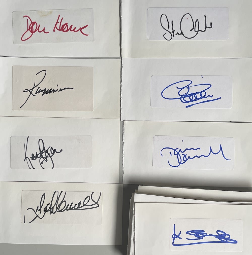 Lot 265: Premier League Footballers, Mid 1990's, Over 60 Signed...