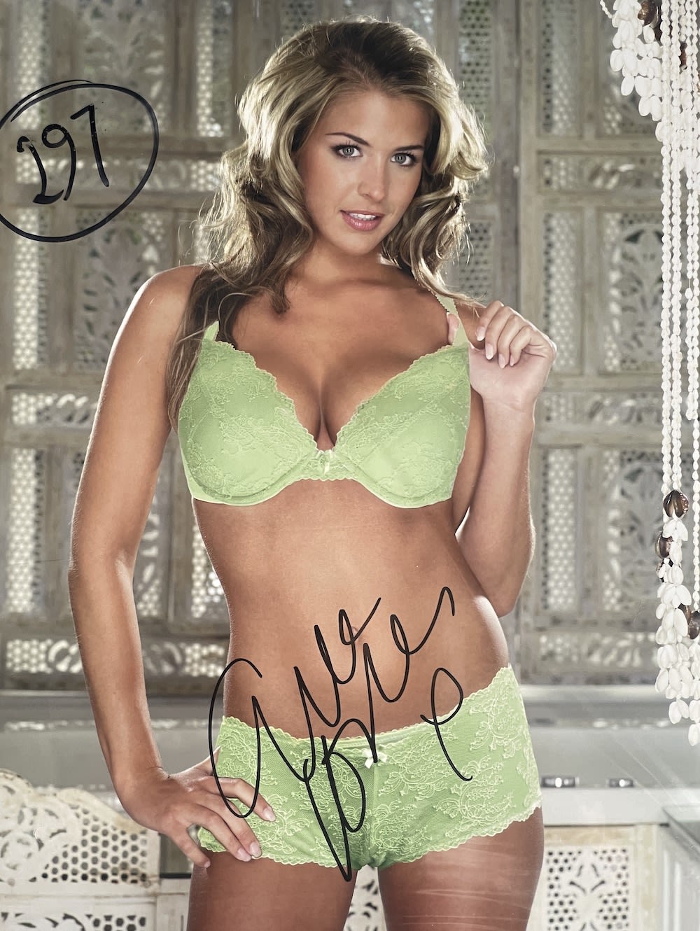 Lot 297: Gemma Atkinson, Model and Actress, Extra Large 16x12...