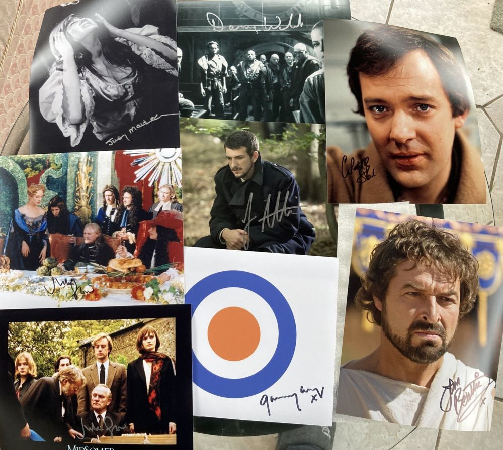 Lot 58: TV/ Film collection of signed photos. Twenty five...