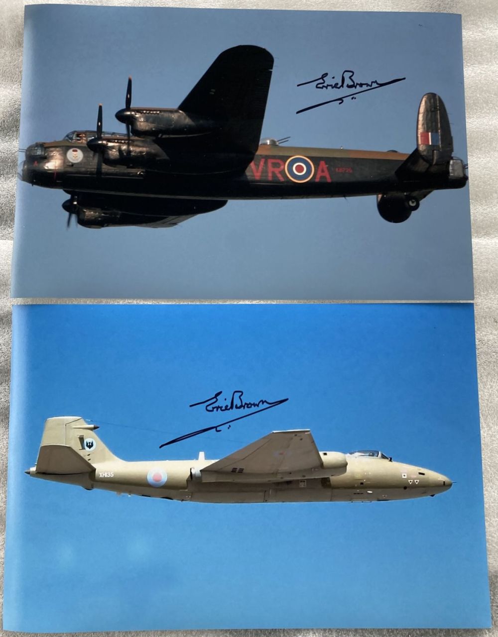Lot 64: WW2 Two 12 x 8 inch colour photos...