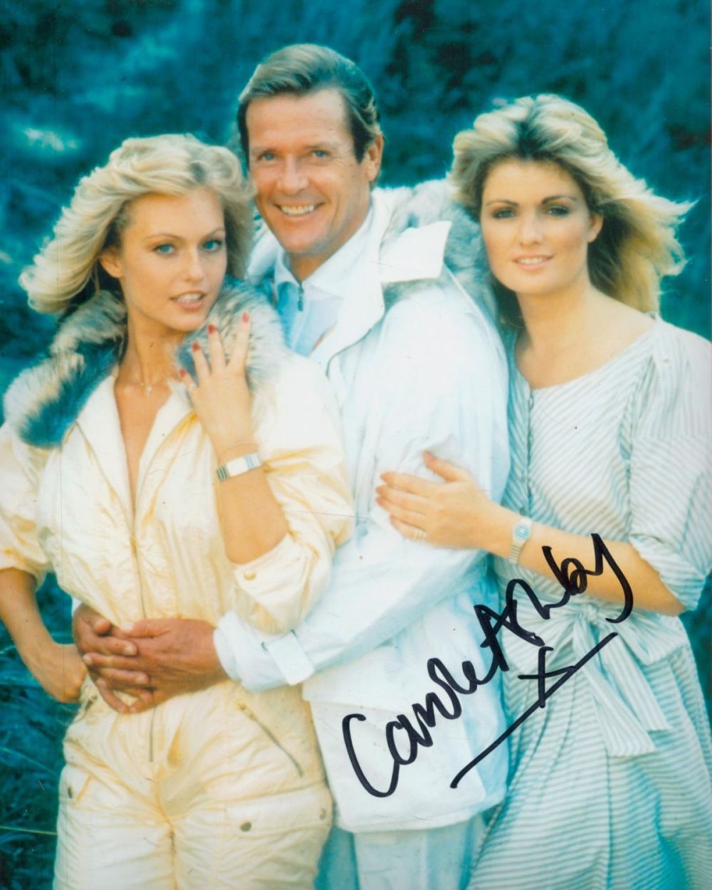 Lot 152: 007 James Bond movie Octopussy 8x10 photo signed...
