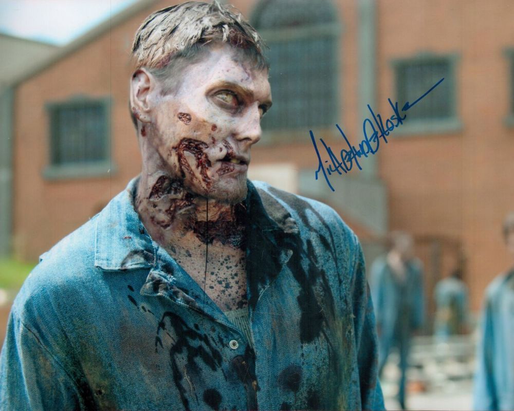 Lot 173: Horror Actor Michael Koske Signed 10x8 inch Colour...