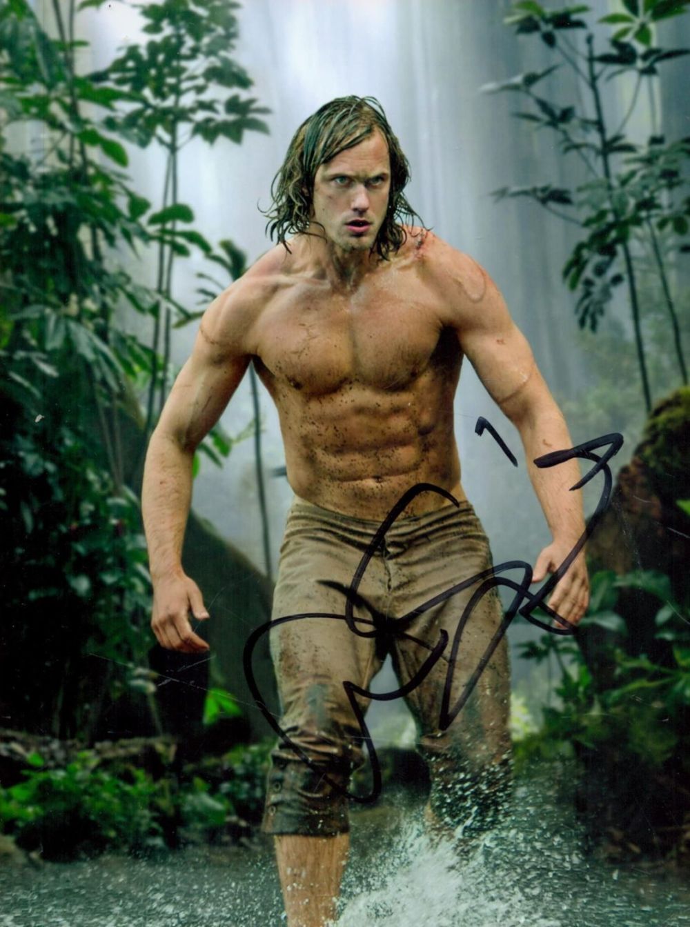 Lot 183: The Legend Of Tarzan Actor Alexander Sarsgaard Signed...