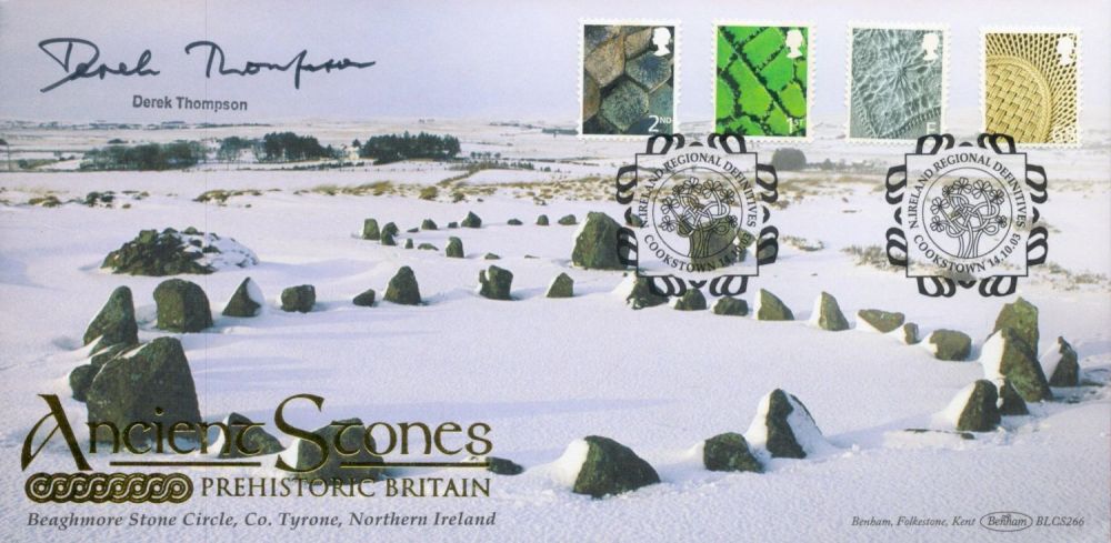 Lot 209: Derek Thompson Signed Ancient Stones Prehistoric Britain Benhams...