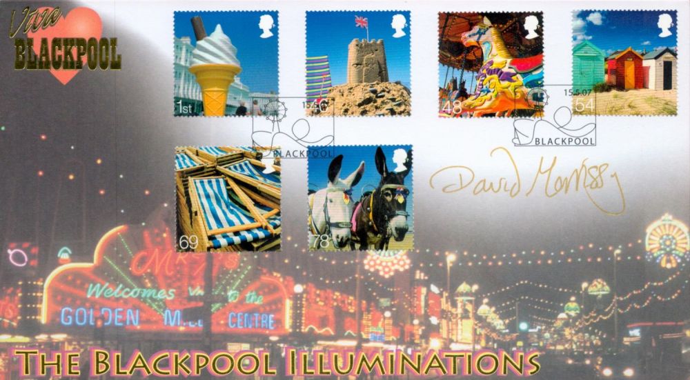 Lot 218: David Morrisey Signed The Blackpool Illuminations First Day...