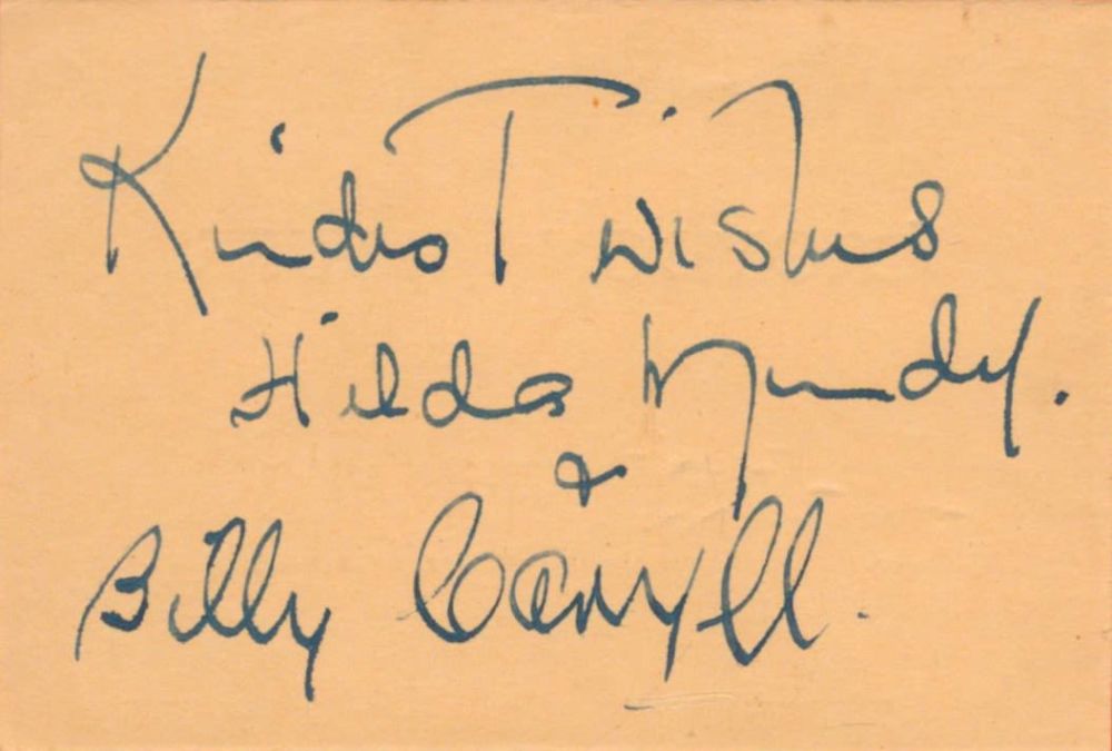 Lot 225: Hilda Mundy and one other Signed 3x2 approx...