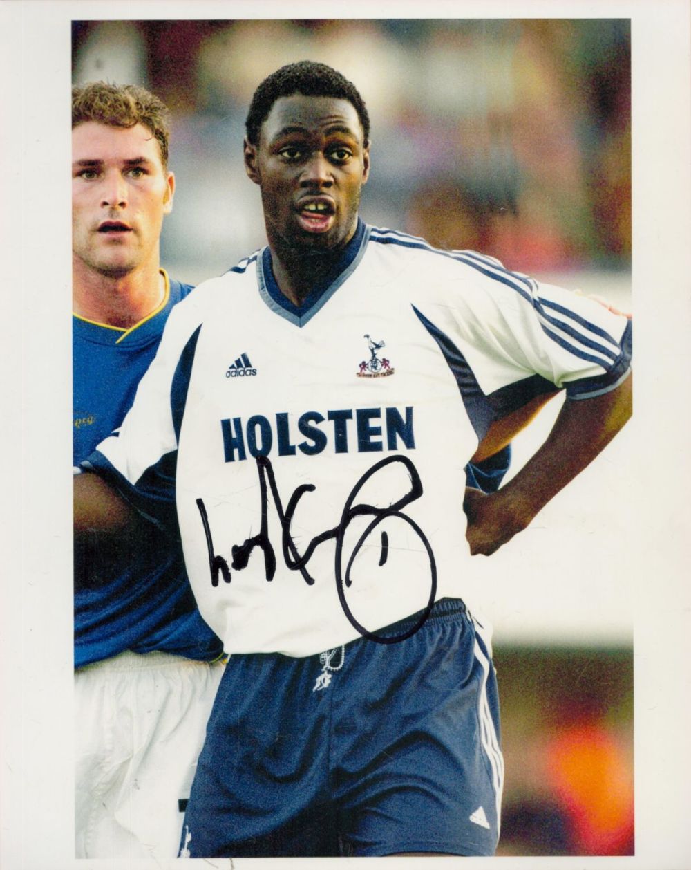 Lot 244: Football Former Spurs Captain Ledley King Signed 10x8...