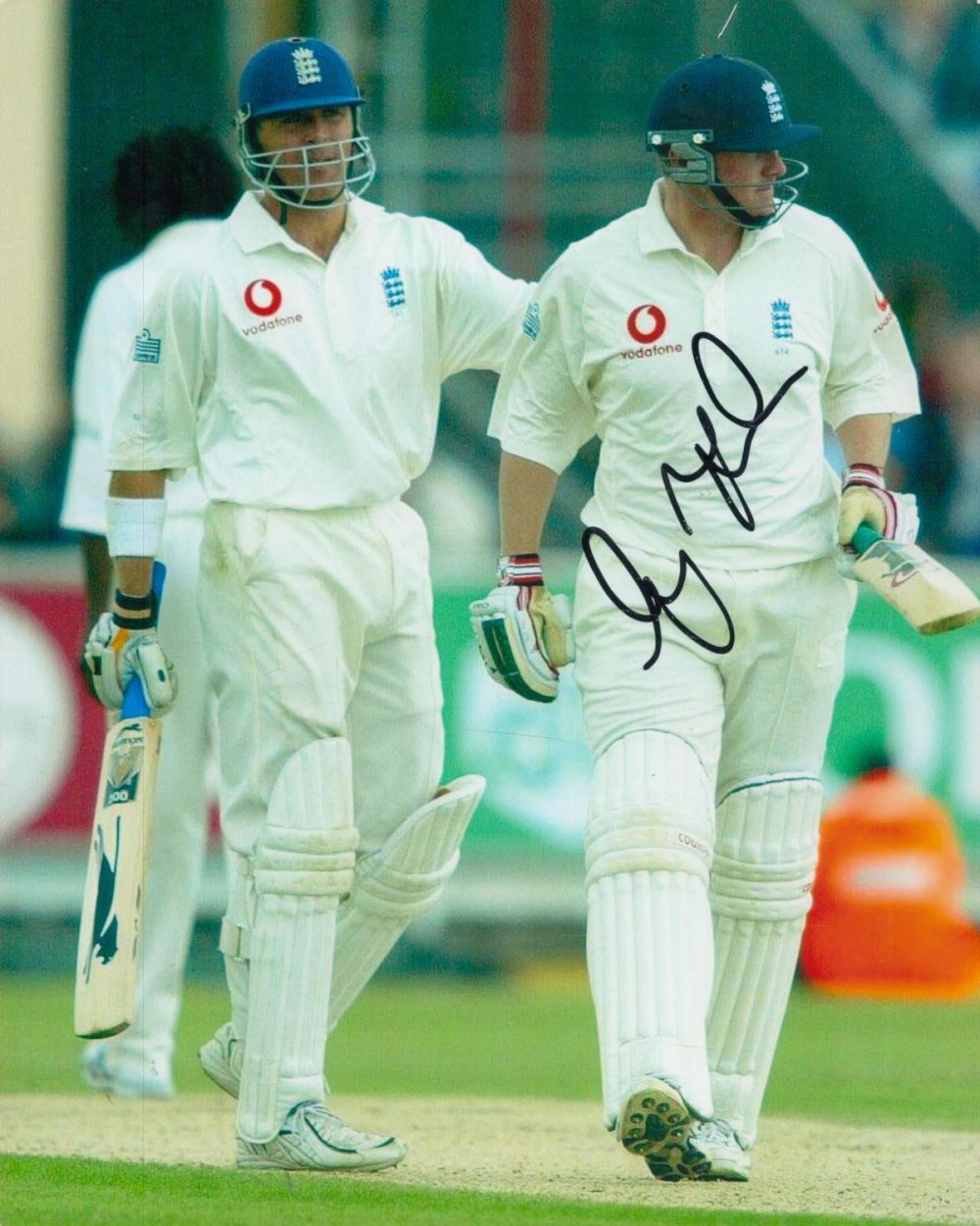 Lot 260: Former England Cricketer Anthony McGrath Signed 10x8 inch...