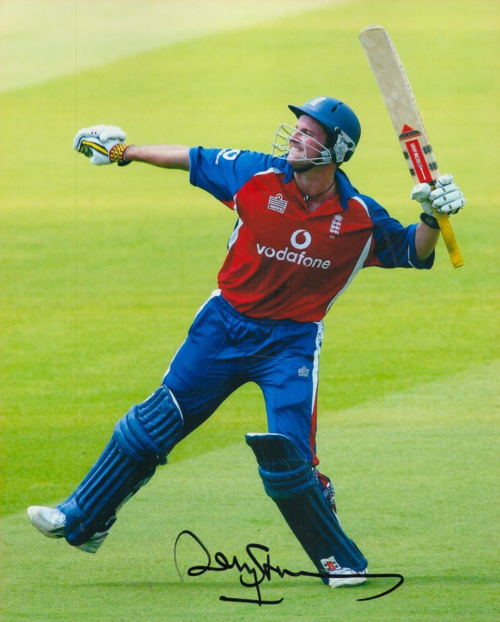 Lot 266: Former England Cricketer Andrew Strauss Signed 10x8 inch...