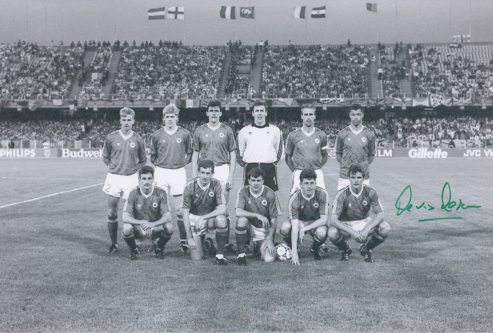 Lot 272: Autographed Kevin Moran 12 X 8 Photo b/w,...