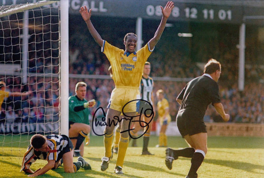 Lot 283: Autographed Chris Whyte 12 X 8 Photo colour,...
