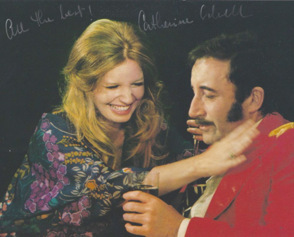 Lot 301: Pink Panther Actor, Catherine Schell signed 10x8 colour...
