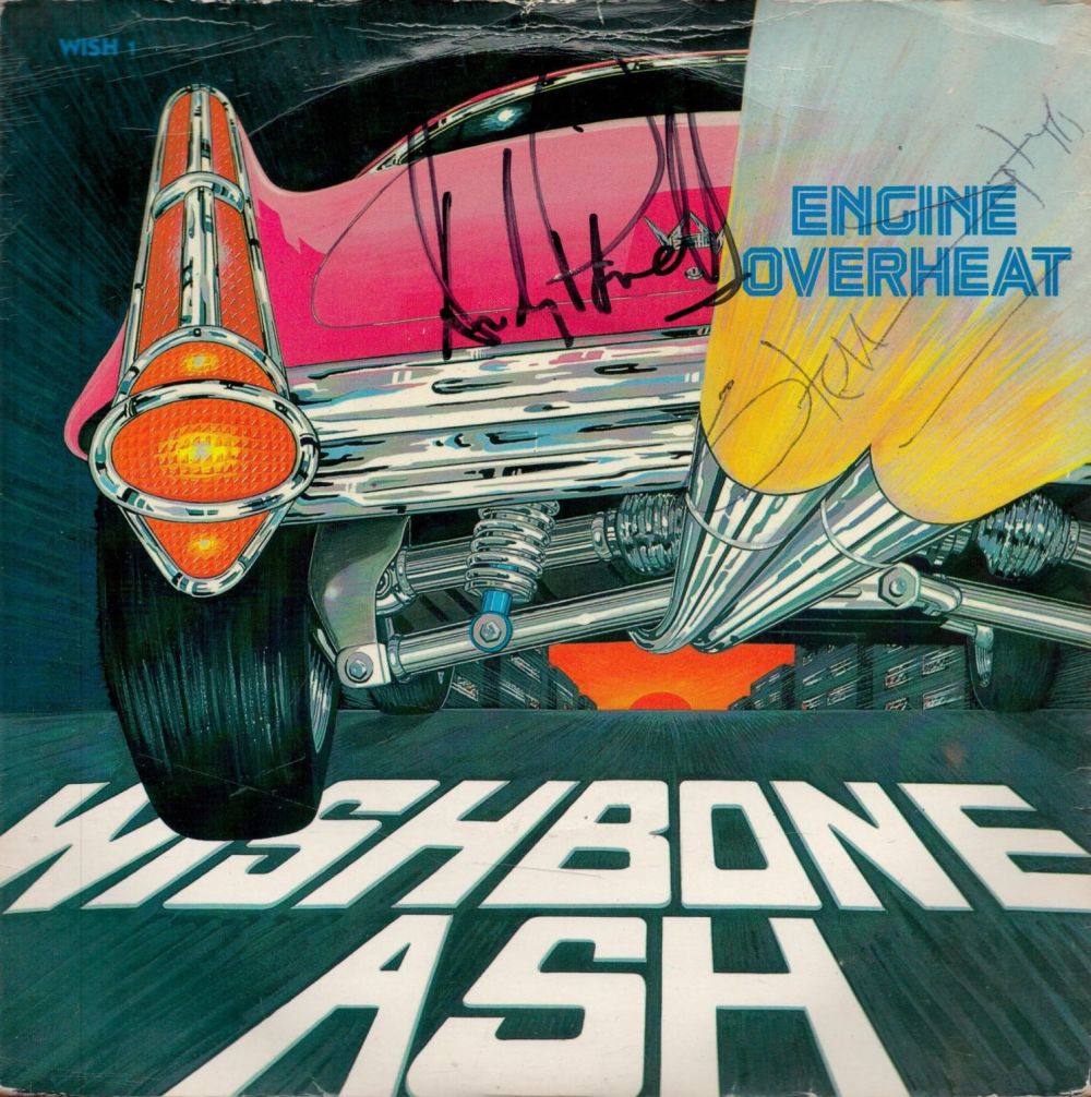 Lot 382: Wishbone Ash Pair Andy Powell and Steve Upton...