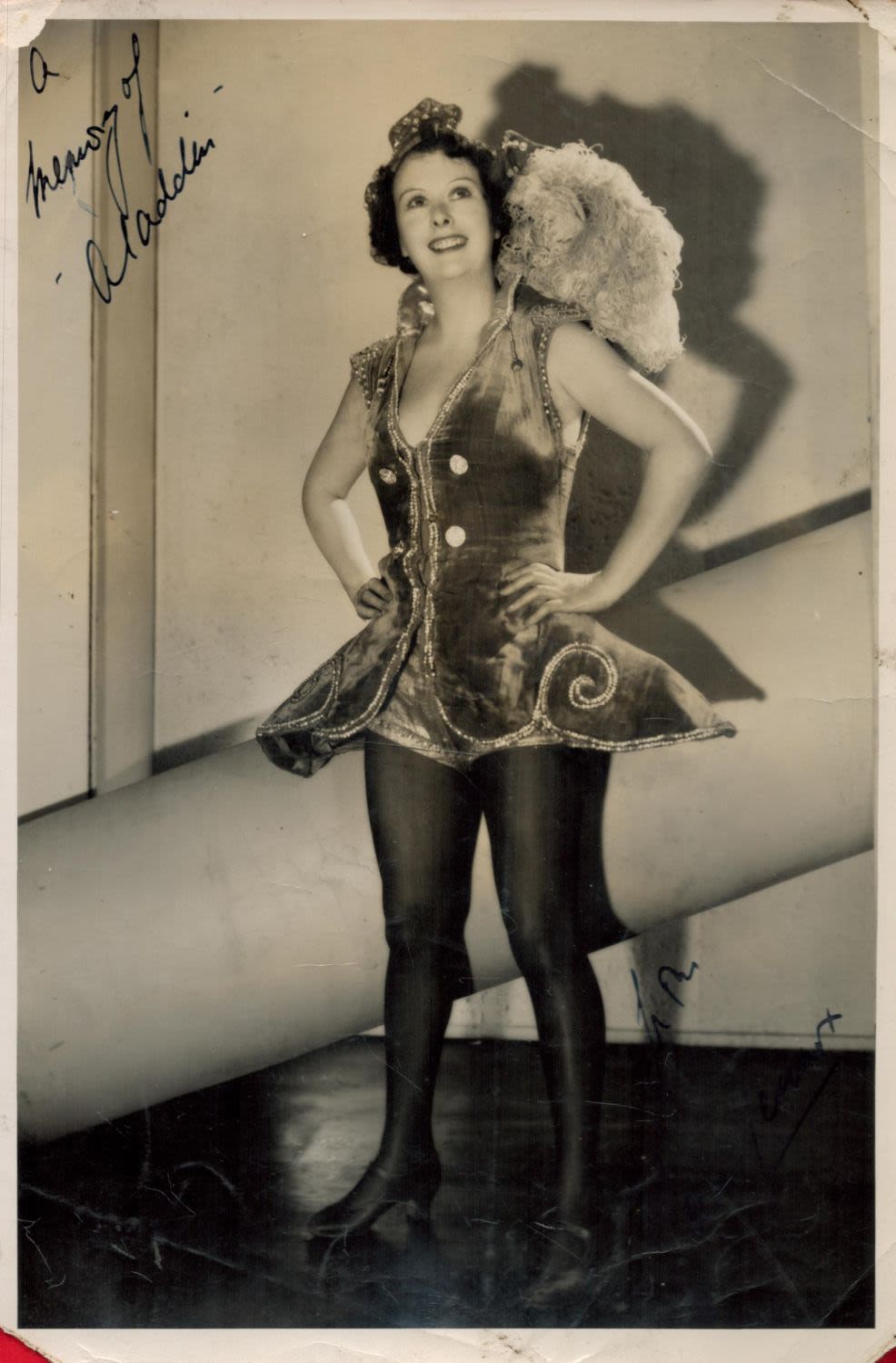 Lot 412: Vera Jenner Signed 10 x 6. 5 inch...