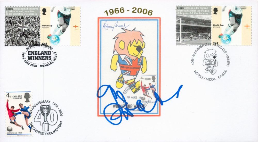 Lot 443: Gianfranco Zola Signed World Cup Anniversary First Day...