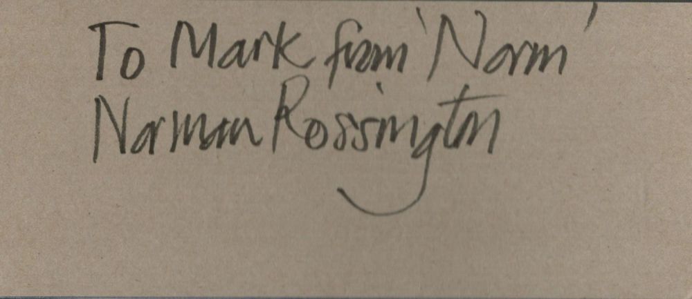 Lot 531: Norman Rossington signed and dedicated cardboard cutout. Rossington...