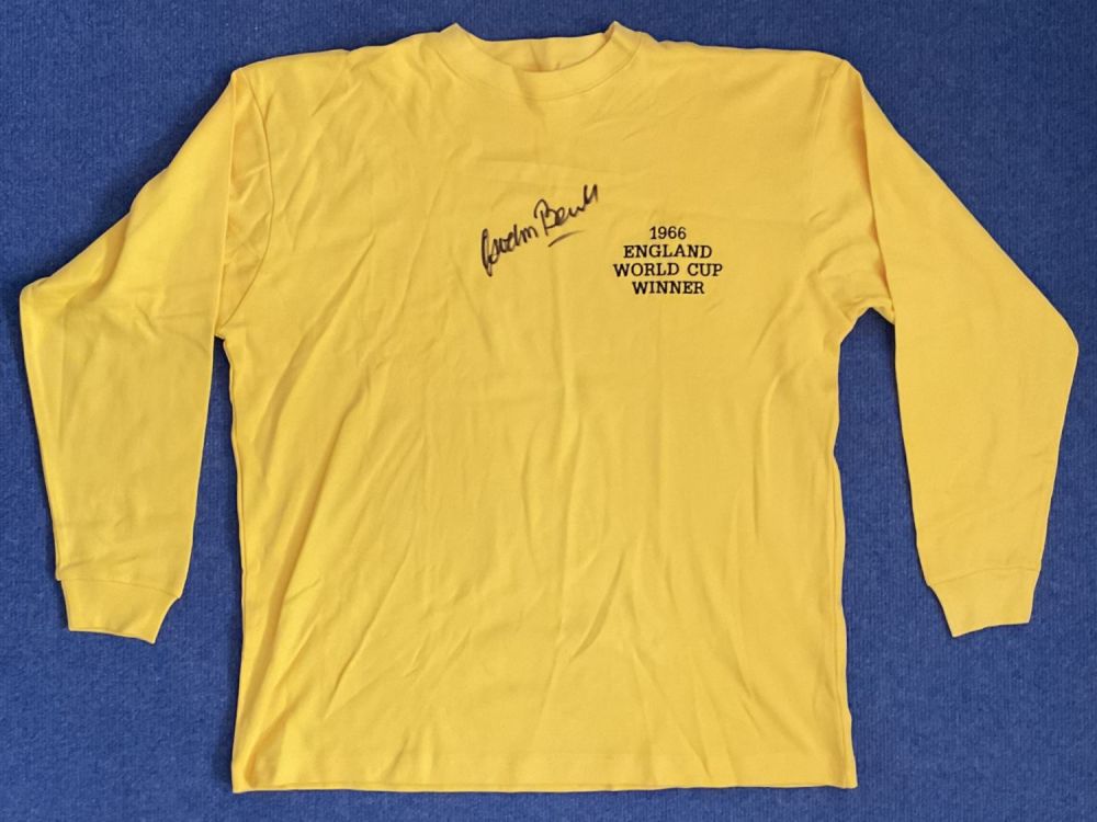 Lot 574: Gordon Banks Signed England 1966 World Cup Final...