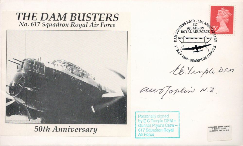 Lot 680: Arthur Joplin and EC Temple DFM Signed The...