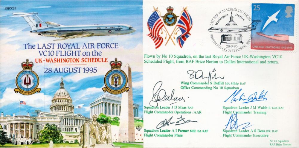 Lot 685: Wg Cdr S Duffill, Sqn Ldr JD Maas,...
