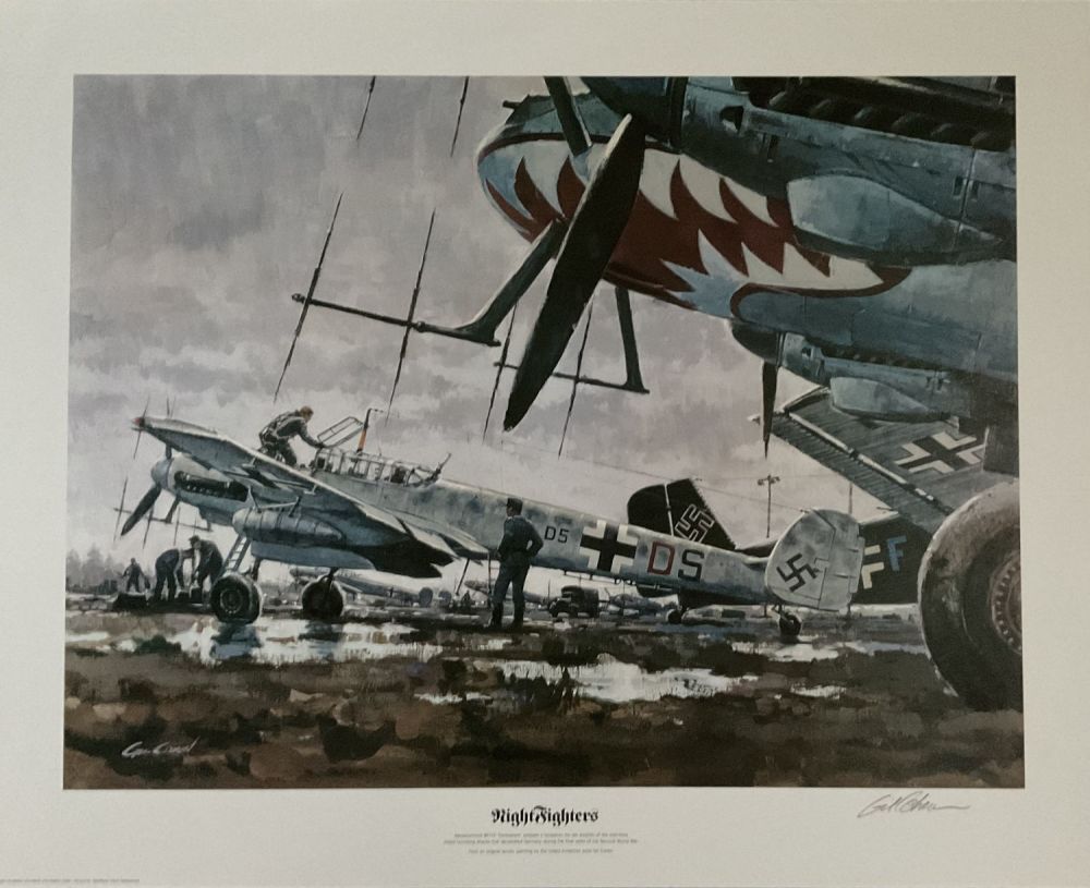 Lot 693: WW2 Renowned American Artist Gil Cohen Signed Colour...
