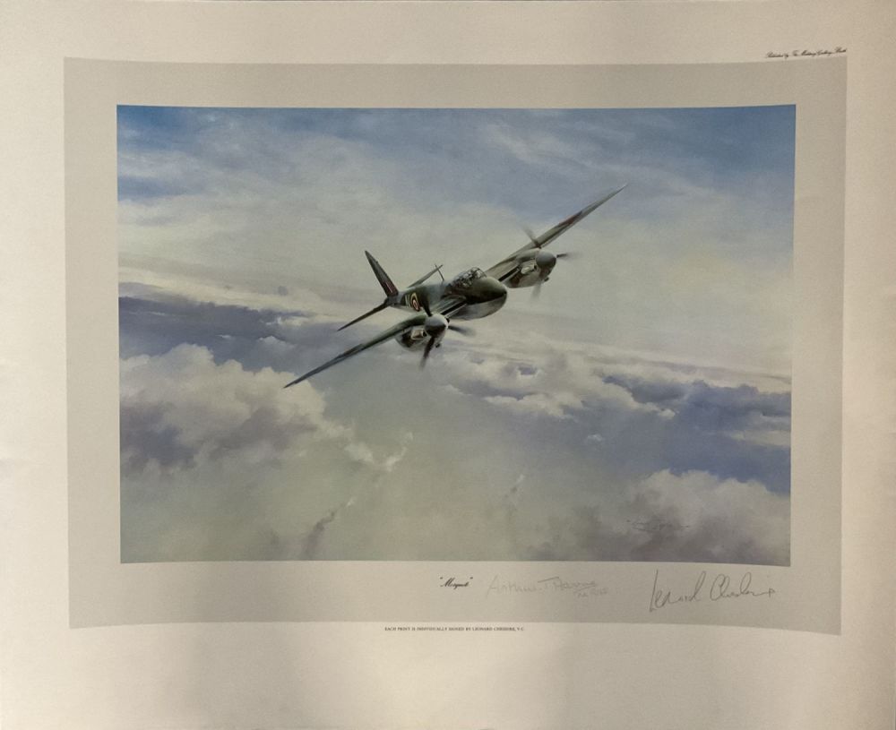 Lot 697: WW2 Arthur T Harris and Grp Cptn Leonard...