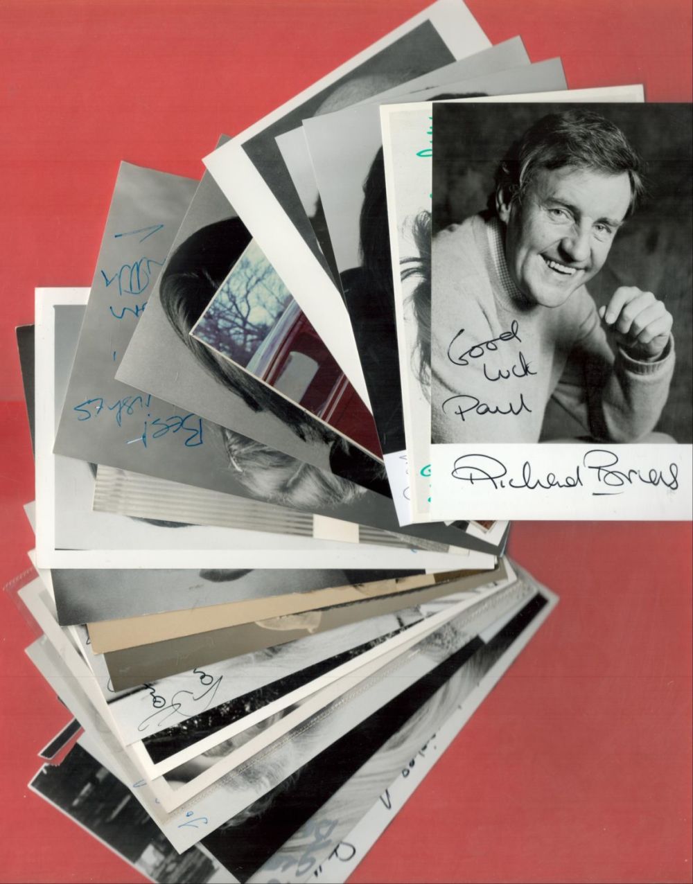 Lot 709: TV and Film stars Collection of 20 vintage...