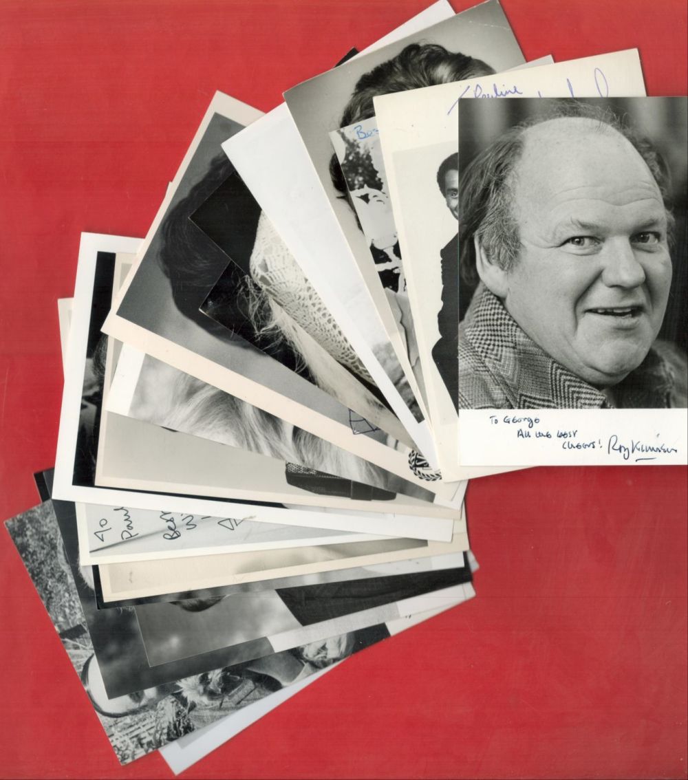 Lot 713: TV and Film stars Collection of 20 vintage...