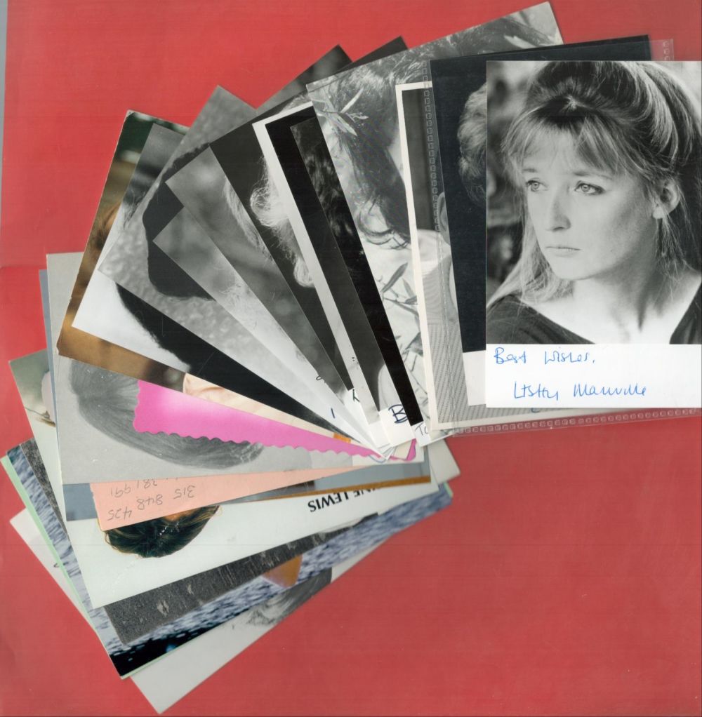 Lot 718: TV and Film stars Collection of 20 vintage...