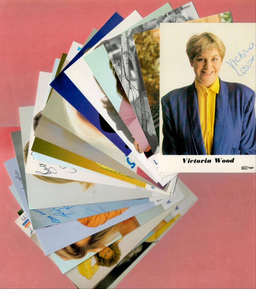 Lot 722: TV and Film stars Collection of 20 vintage...