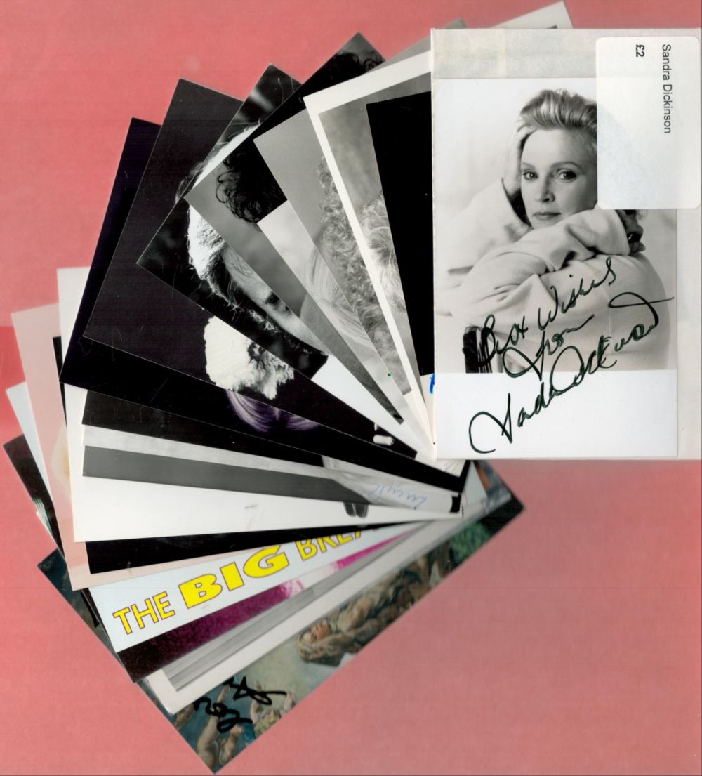 Lot 724: TV and Film stars Collection of 20 vintage...
