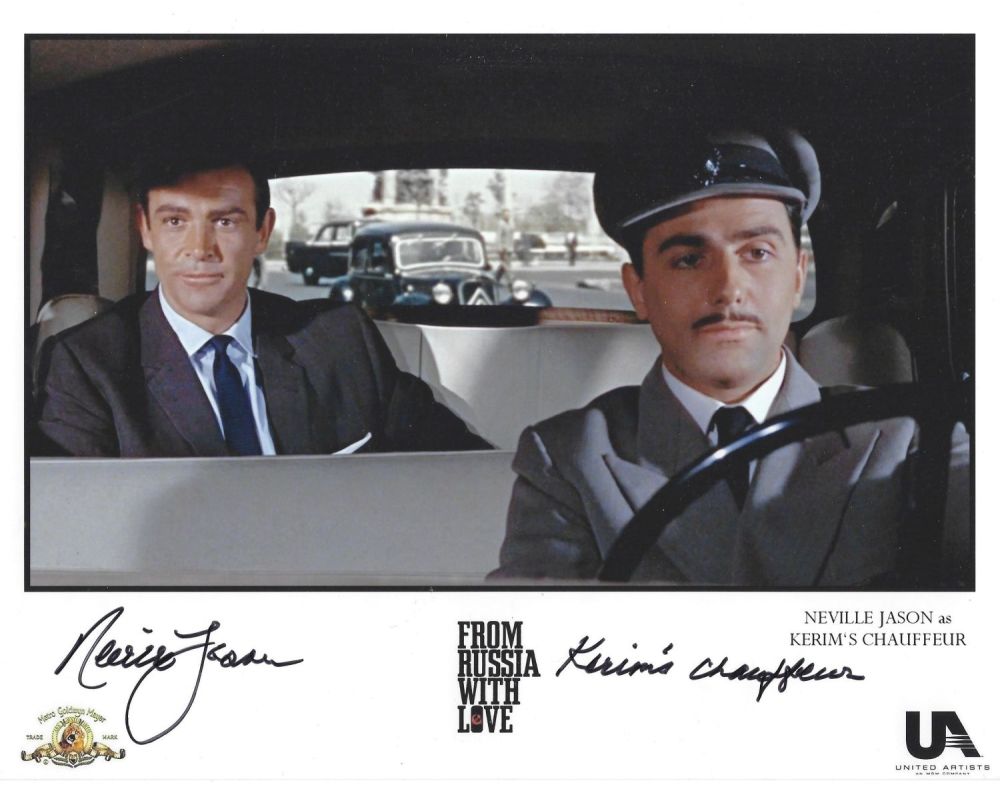 Lot 60: Neville Jason signed 10x8 colour From Russia With...