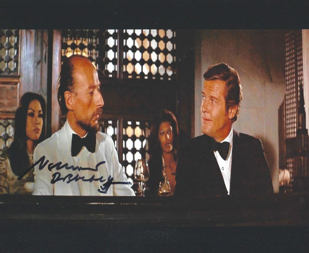 Lot 67: Vernon Dobtcheff signed 10x8 colour photograph pictured during...