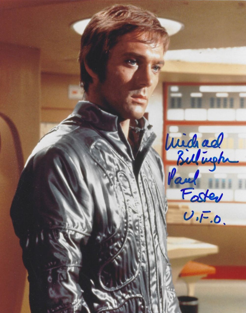 Lot 78: Michael Billington signed 10x8 colour photograph pictured during...