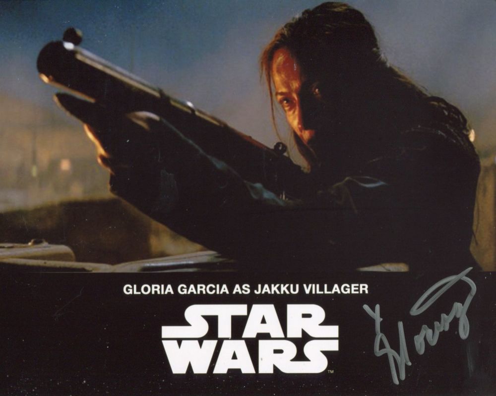 Lot 83: Star Wars The Force Awakens 8x10 photo signed...