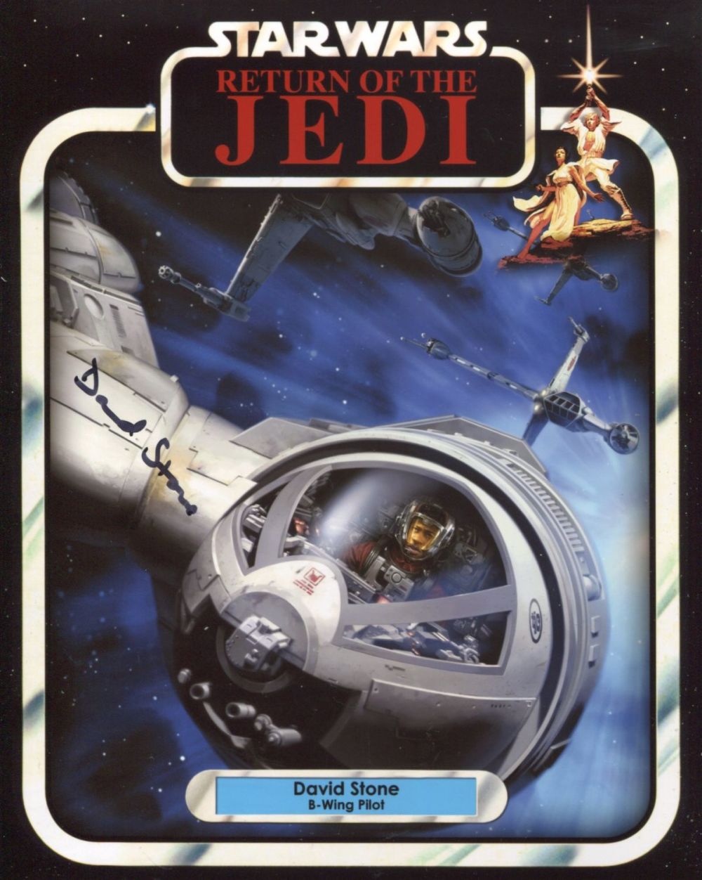 Lot 90: Star Wars Return of the Jedi 8x10 photo...