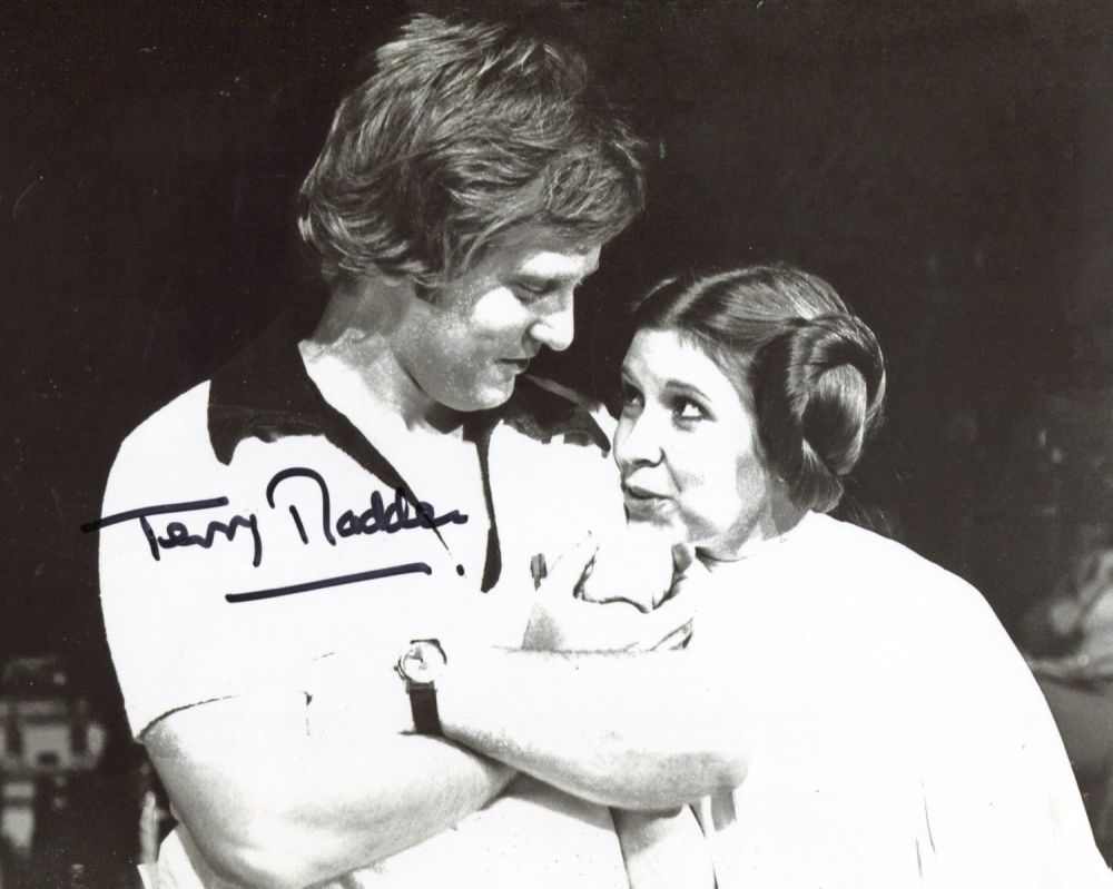 Lot 93: Star Wars movie director Terry Madden signed 8x10...